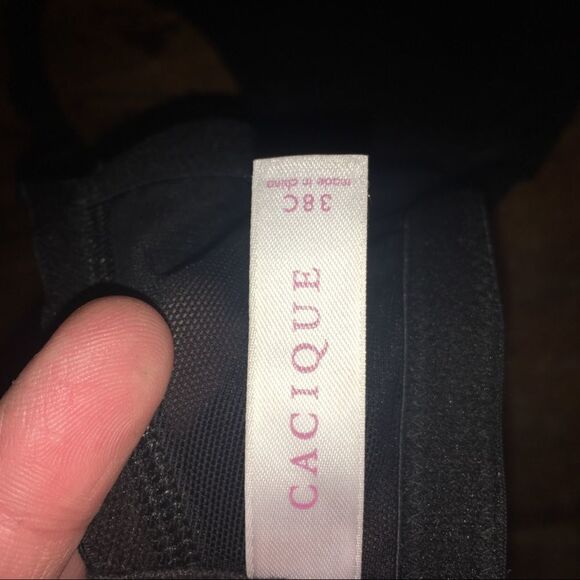 Cacique 38C lace bra with underwire - Picture 3 of 4